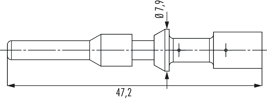 Kontakte M40 Hybrid, Rundsteckverbinder, Steckverbinder, M40, Hybrid