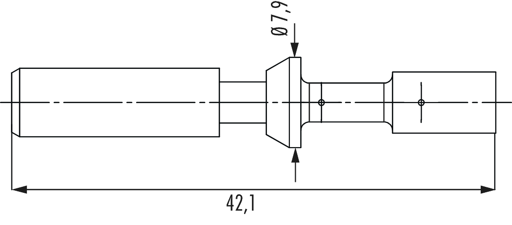 Kontakte M40 Hybrid, Rundsteckverbinder, Steckverbinder, M40, Hybrid