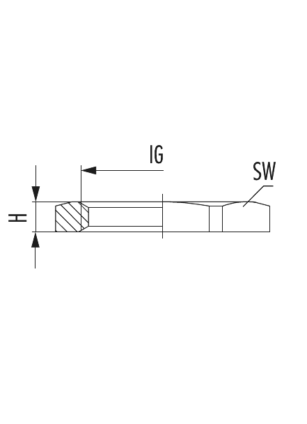 Locknut GM-Ms, Cable Gland, Accessories