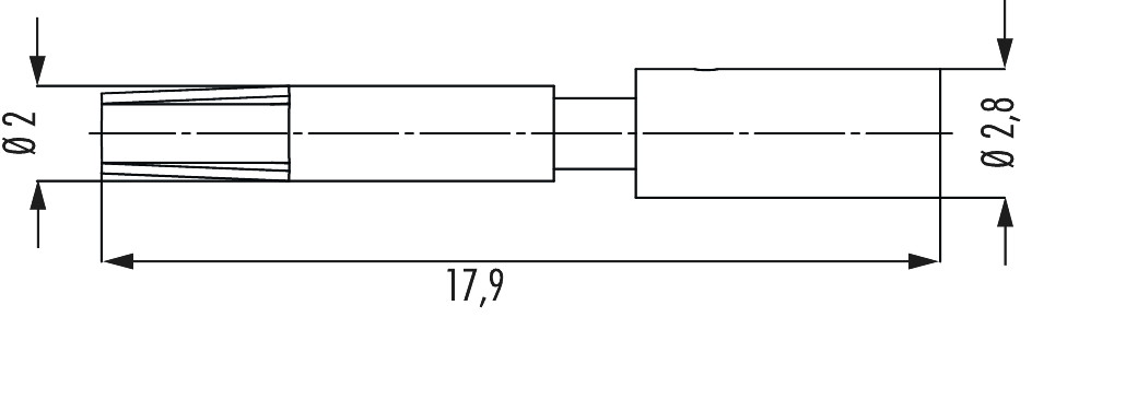 M12 Power contacts, Power, M12, Circular Connector, Connector