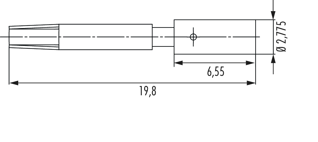 M12 Power contacts, Power, M12, Circular Connector, Connector