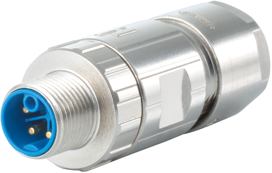 M12 Power coupler connector, Circular Connector, Connector, M12, Power