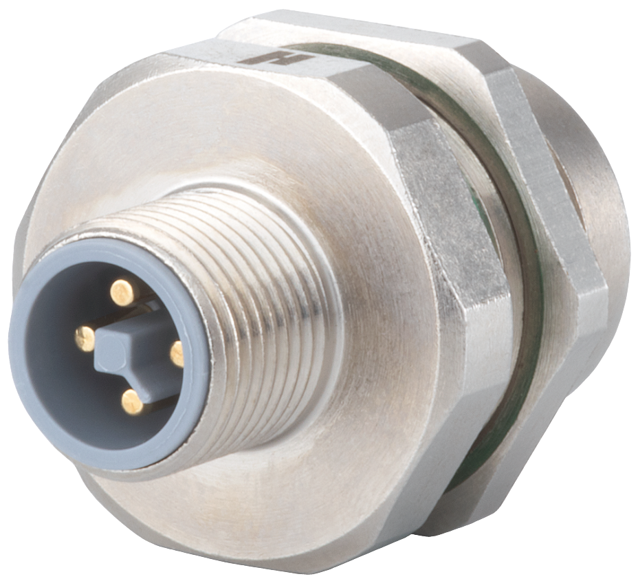 M12 Power Gerätesteckverbinder, Rundsteckverbinder, Steckverbinder, M12, Leistung