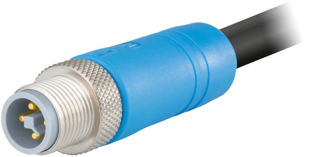 M12 Power surmoulé – codage K – Connecteur de câble à angle droit, Circular Connector, Connector, M12, Power