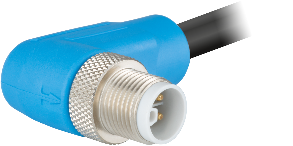 M12 Power surmoulé – codage L – Connecteur de couplage à angle droit, Circular Connector, Connector, M12, Power