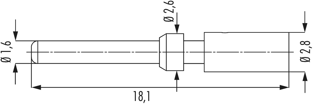 M16 Kontakte, M16, M23, Signal, Rundsteckverbinder, Steckverbinder