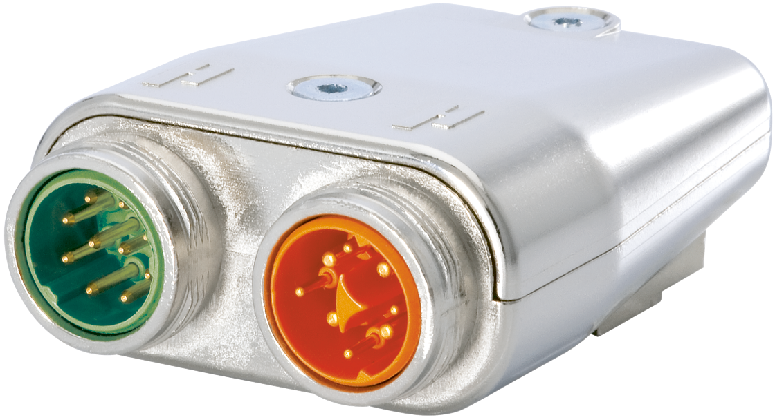 M16/M16 TWINTUS, M16, Brass, Circular Connector, Connector, Panel connector