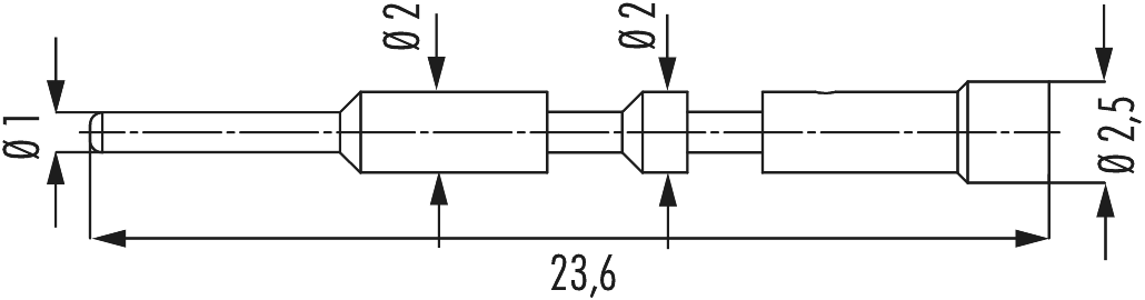 M23 Hybrid Kontakte, Leistung, M23, Rundsteckverbinder, Steckverbinder