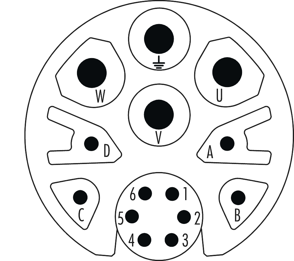 M23 Hybrid Kontakteinsätze – 14 polig