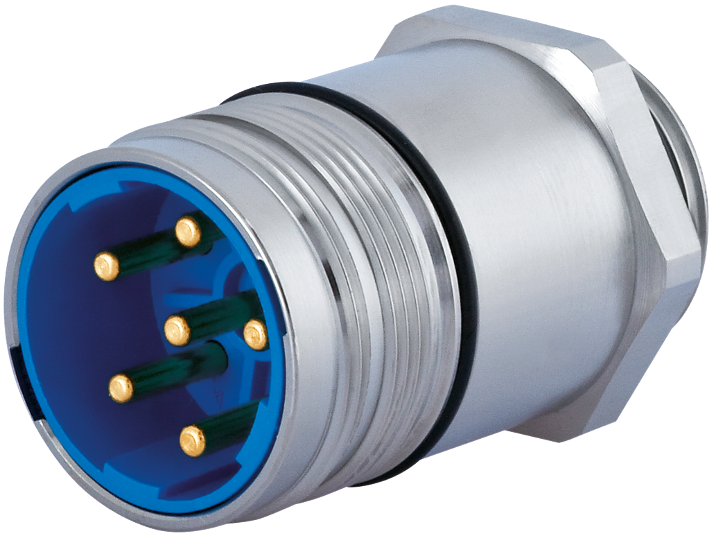 M23 Leistung Gerätesteckverbinder, Rundsteckverbinder, Steckverbinder