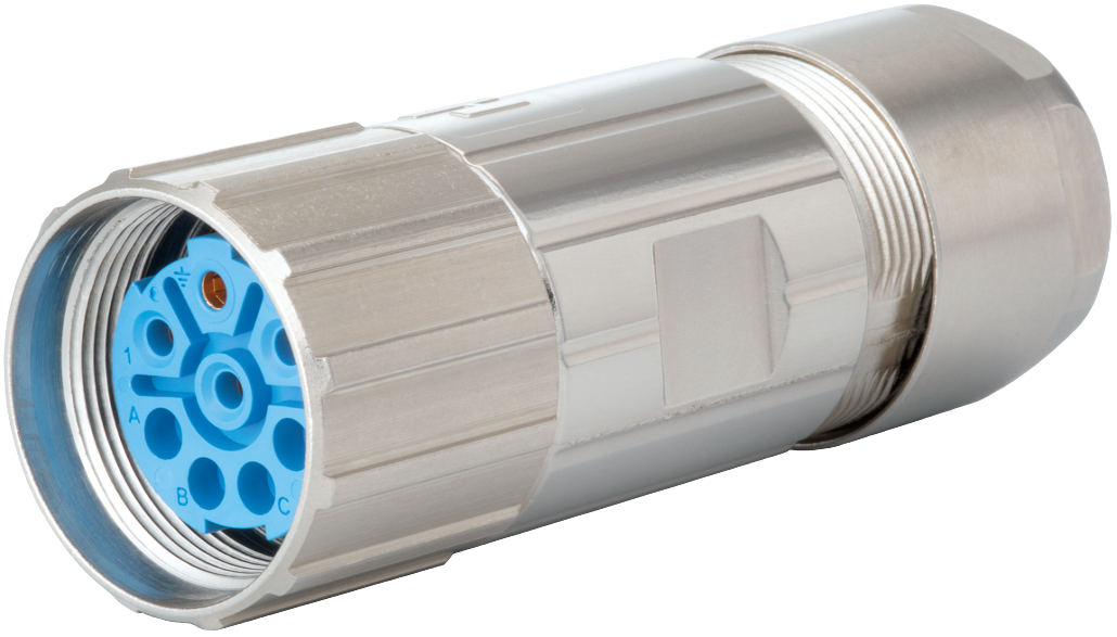 M23 Power cable connector, M23, Circular Connector, Connector, Power