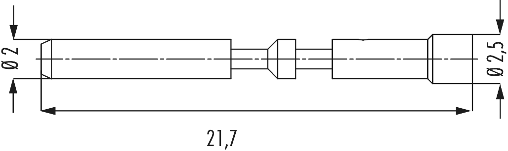 M23 Power contacts, Power, M23, Circular Connector, Connector
