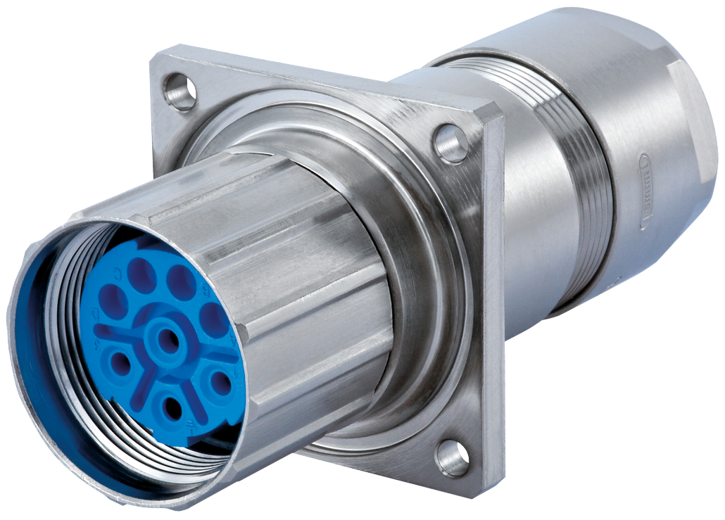 M23 Power panel connector, M23, Circular Connector, Connector, Power