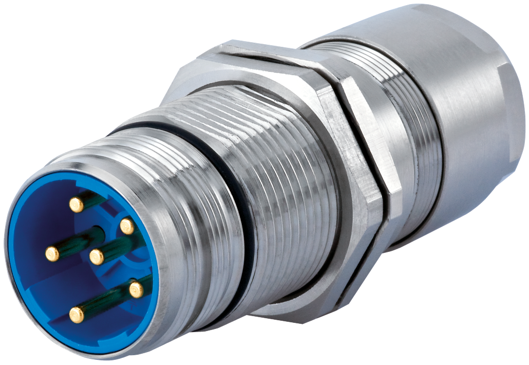 M23 Power panel connector, M23, Circular Connector, Connector, Power