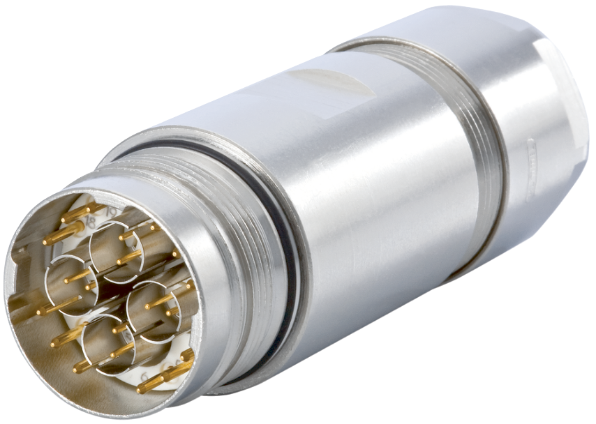 M23 Profinet Kupplungssteckverbinder, M23, Rundsteckverbinder, Steckverbinder