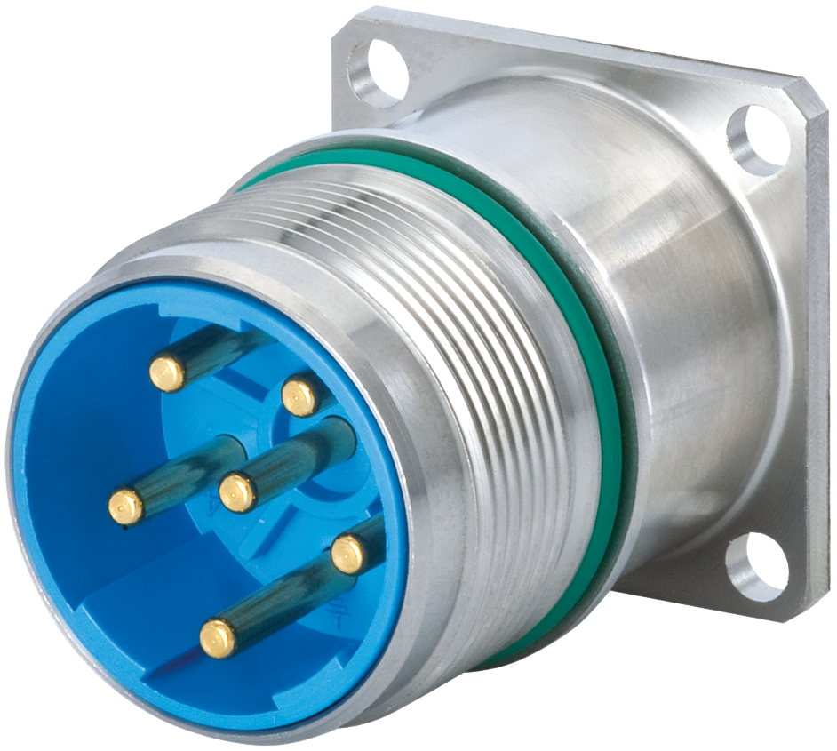 M23 Puissance INOX Connecteur d'appareil, Circular Connector, Connector