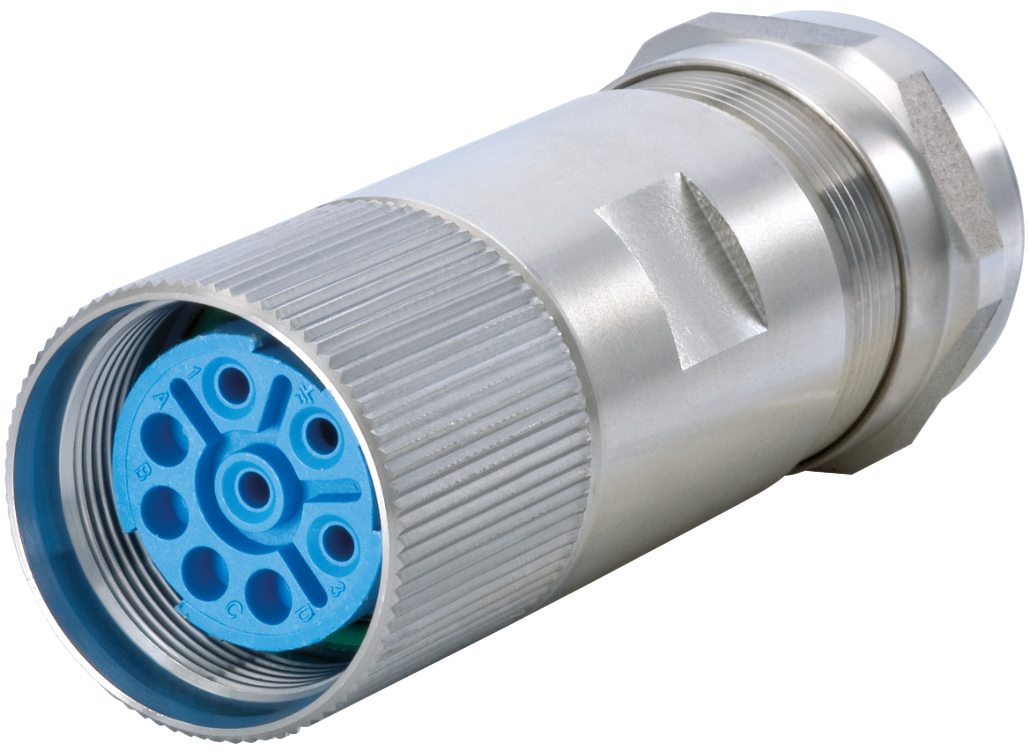 M23 Puissance INOX Connecteur de câble, Circular Connector, Connector