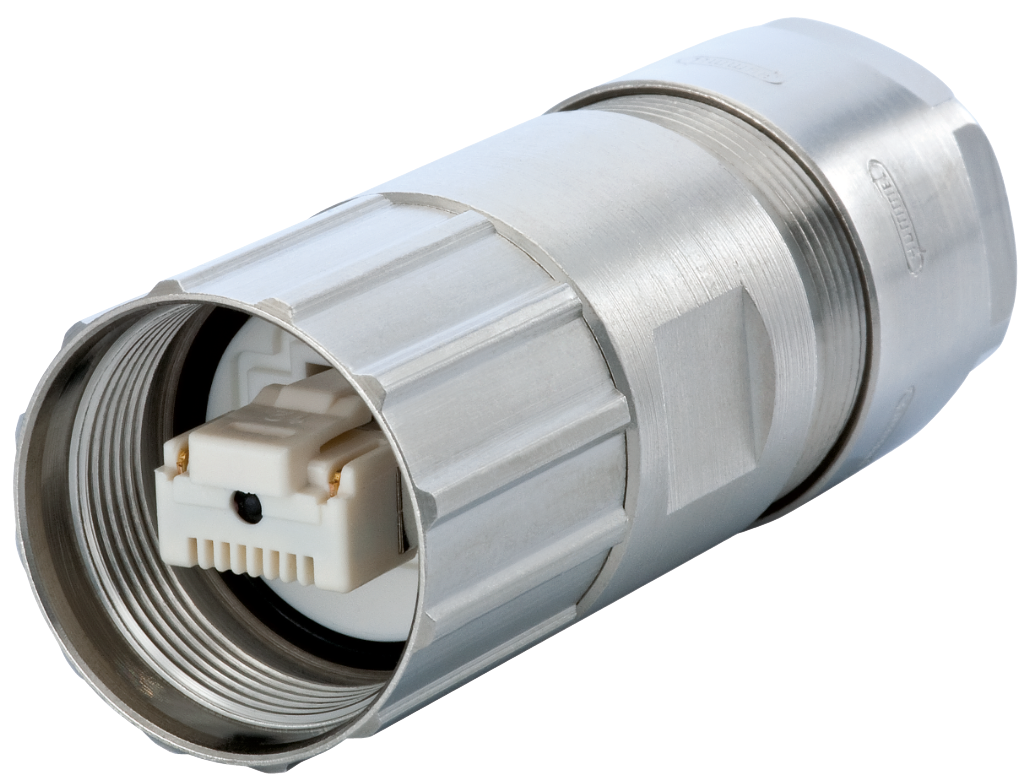 M23 RJ45 cable connector, Circular Connector, Connector, M23