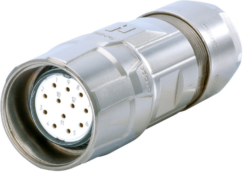 M23 Signal cable connector, Signal, M23, Circular Connector, Connector