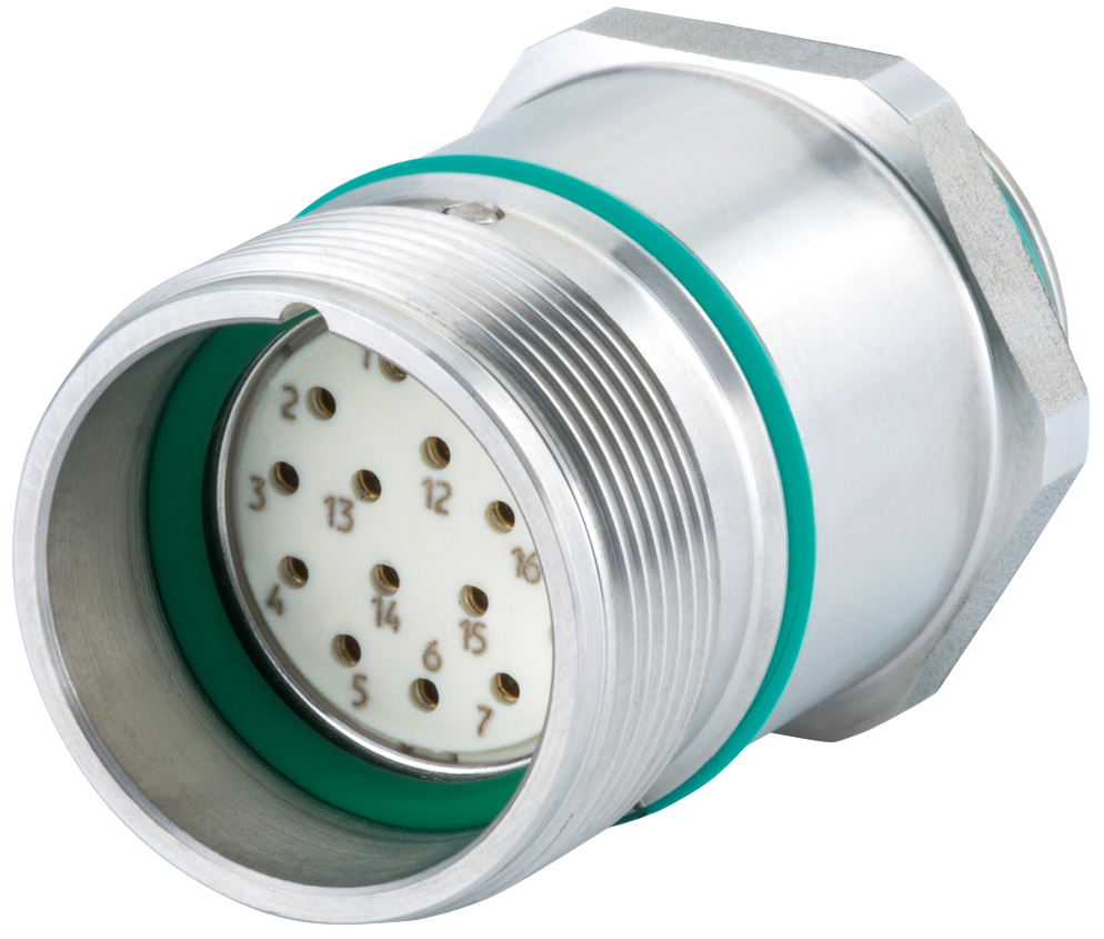 M23 Signal INOX Connecteur d'appareil, Circular Connector, Connector