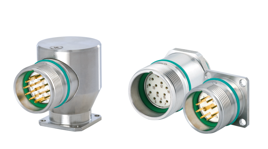 M23 Signal INOX panel connector, Signal, M23, Circular Connector, Connector