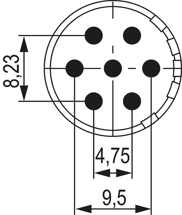 M23 Signal inserts – 7-pole | HUMMEL AG