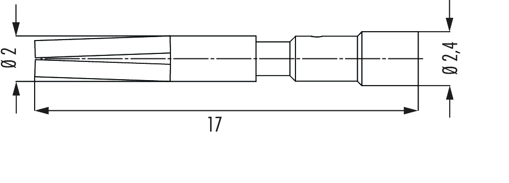 M23 Signal Kontakte, M16, M23, Signal, Rundsteckverbinder, Steckverbinder