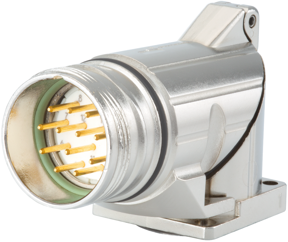 M23 Signal panel connector, Signal, M23, Circular Connector, Connector