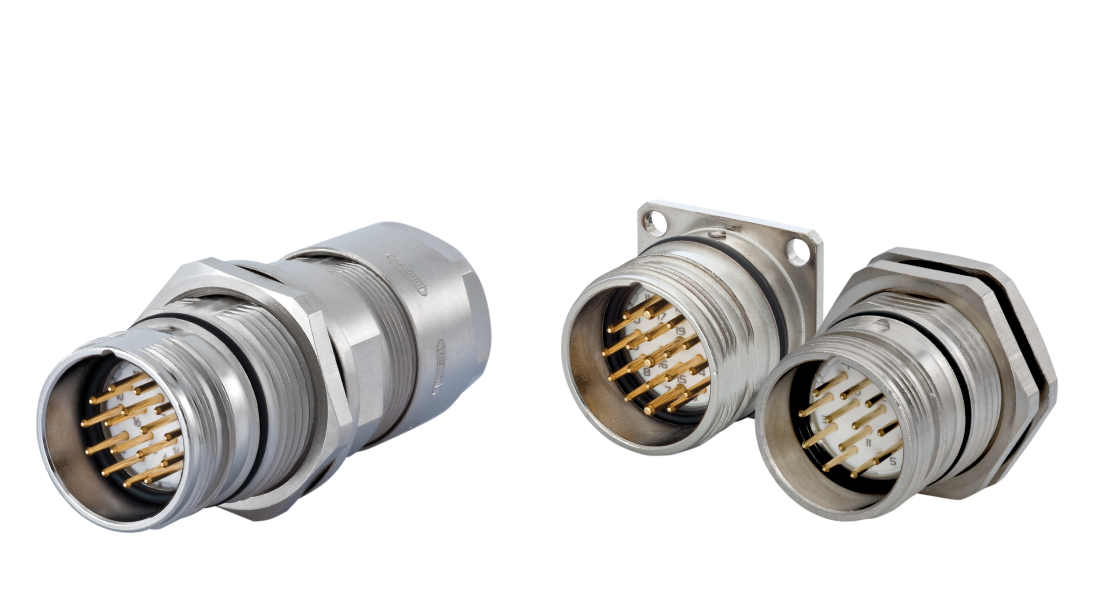 M23 Signal panel connector