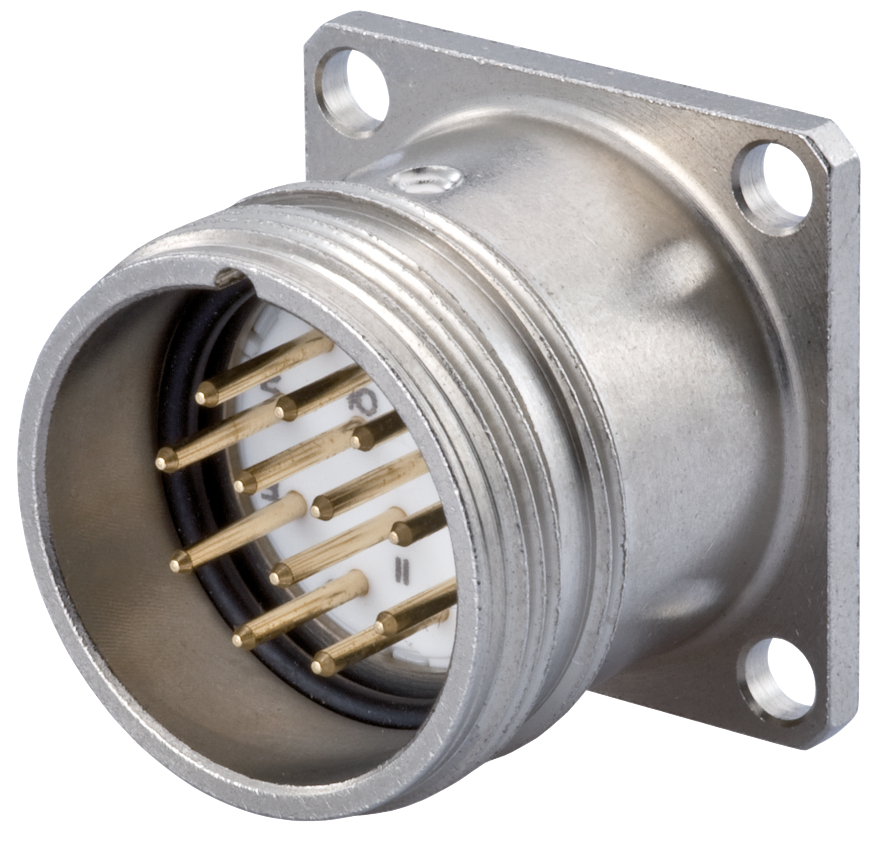 M23 Signal panel connector, Signal, M23, Circular Connector, Connector