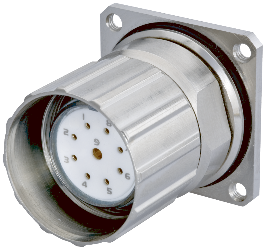 M23 Signal panel connector