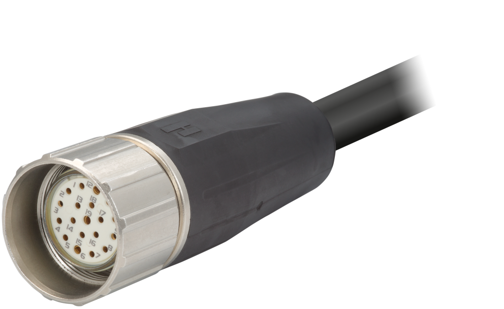 M23 Signal surmoulé, Signal, M23, Circular Connector, Connector, moulded circular connectors