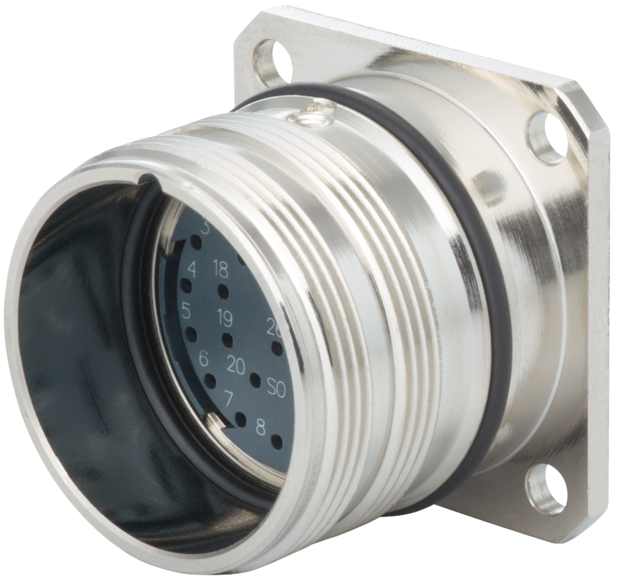 M27 Signal panel connector, Circular Connector, Connector