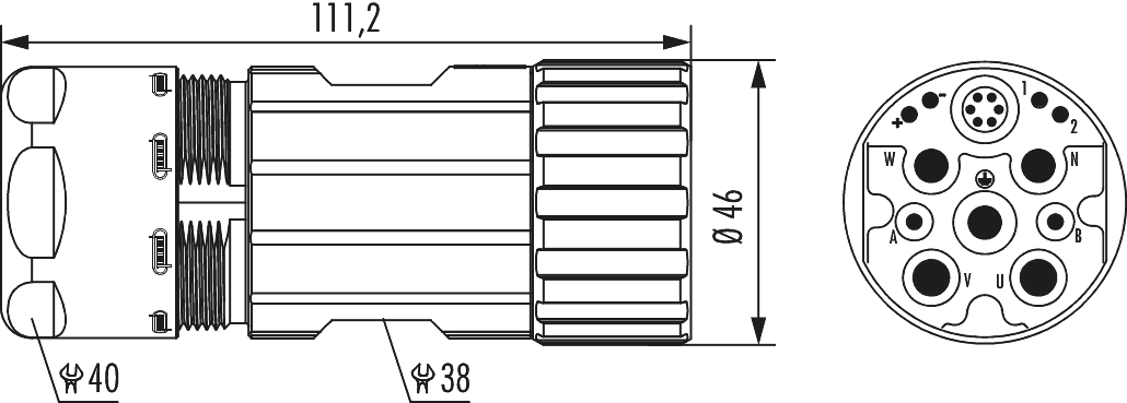 M40 Hybrid Connecteur de câble