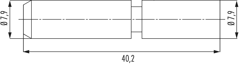 M40 Power contacts, Circular Connector, Connector, M40, Power