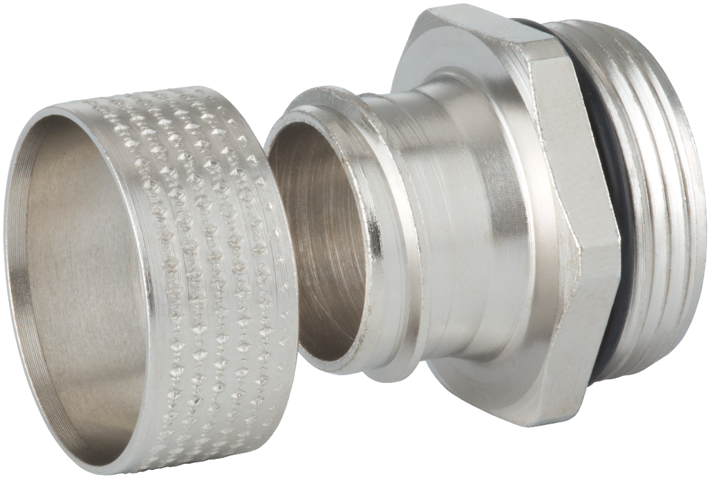 Metall-Fitting, Kabelverschraubung