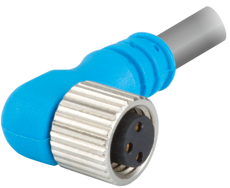 Metric Connector Séries M8 Connecteur de câble - angulaire