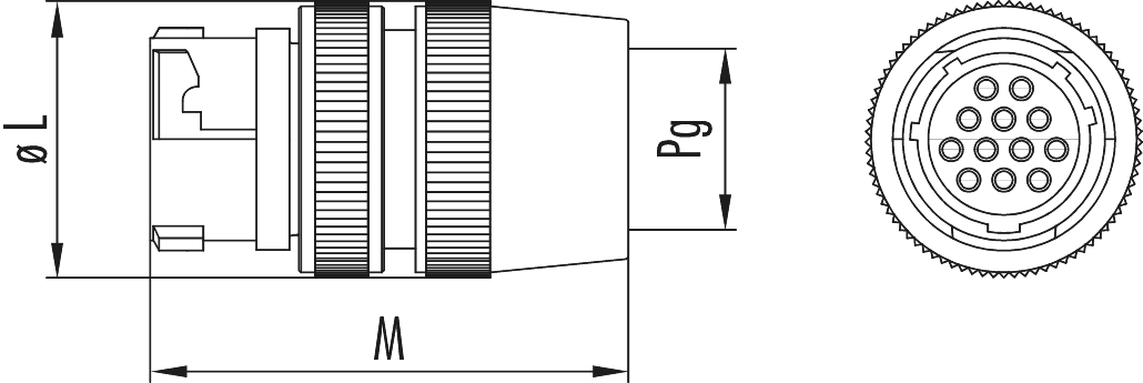 Miniatur Waterproof Connecteur de couplage