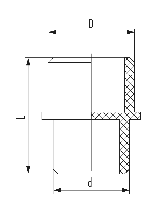 Plug HSK-V, Cable Gland