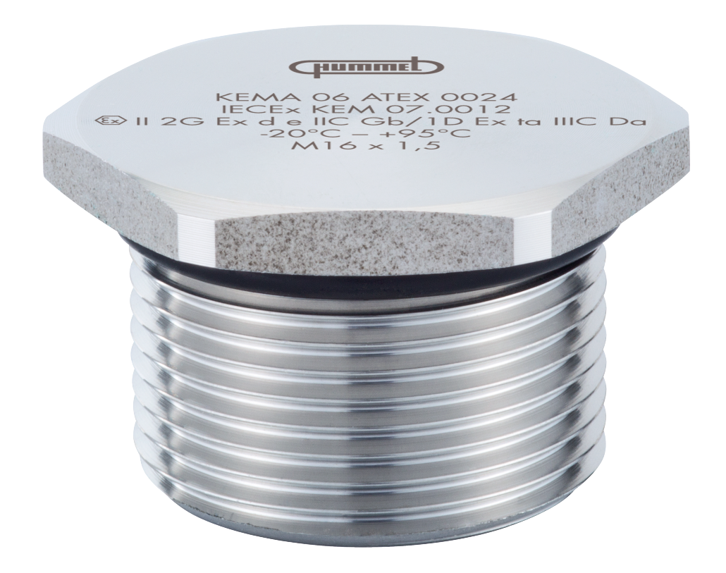 Plug V-INOX-Ex d with Plug, Cable Gland