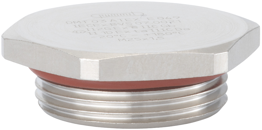 Plug V-Ms-VMQ-Ex with o-ring, Cable Gland