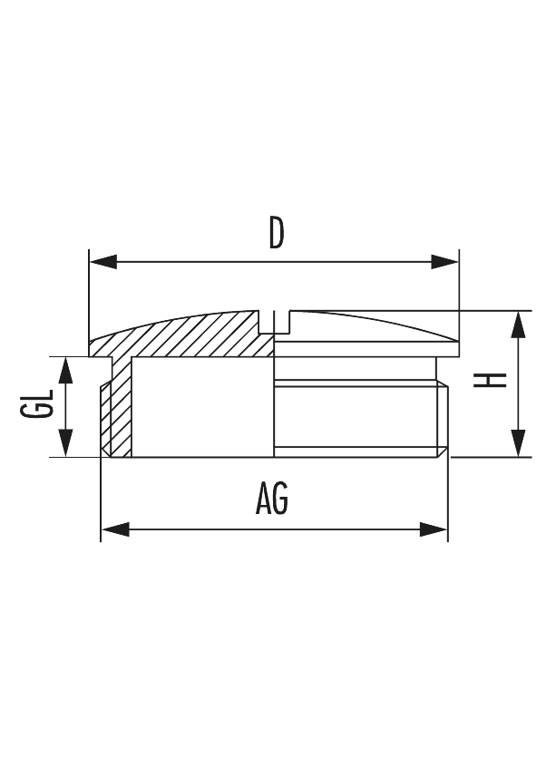 Plug V-N-Ms, Cable Gland