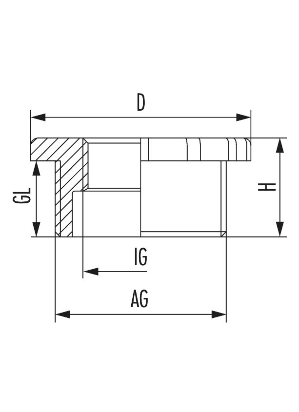 ﻿Réduction R-FS, Cable Gland