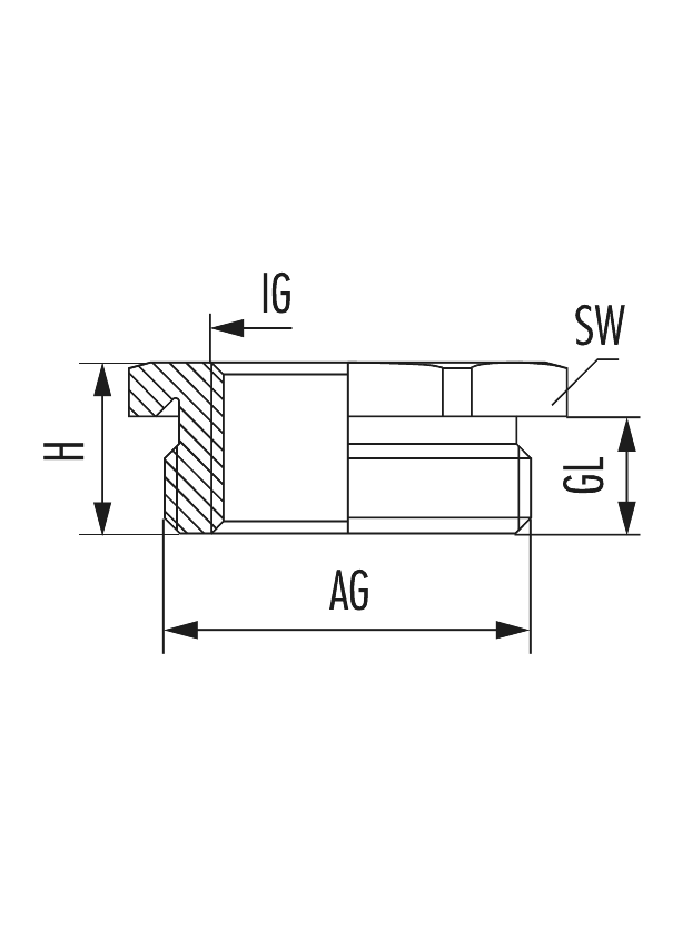 ﻿Réduction RS-INOX, Cable Gland