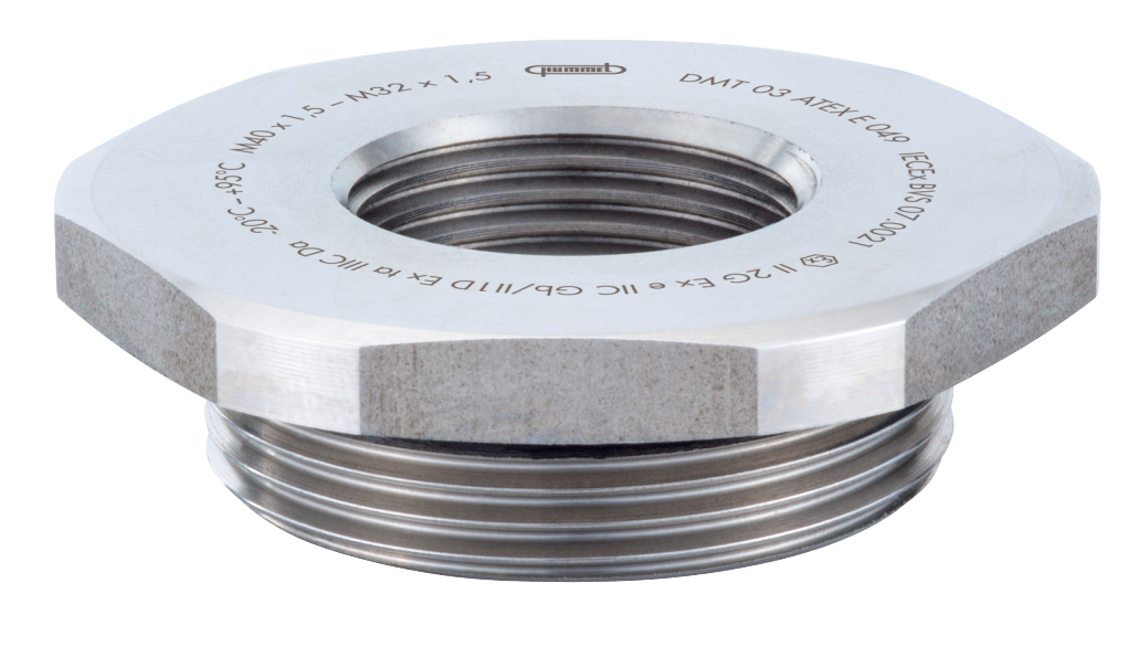 ﻿Réduction RSD-INOX-Ex avec joint torique, Cable Gland