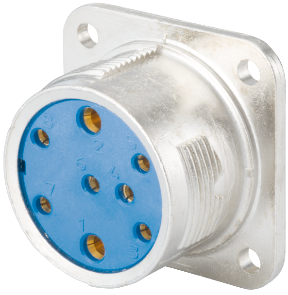 Rapid avec contacts dorés connecteur d'appareil, Circular Connector, Connector