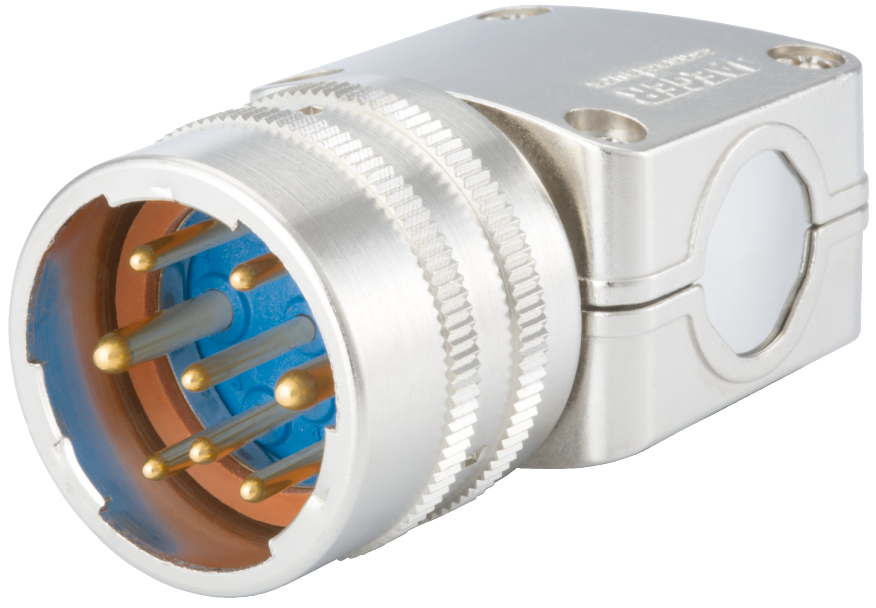 Rapid avec contacts dorés connecteur de câble, Circular Connector, Connector