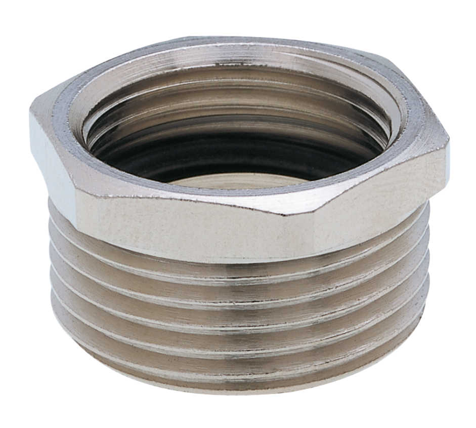 Reduction with external thread