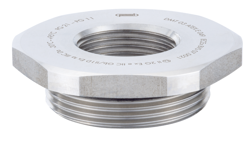 Reduzierung RSD-INOX-Ex mit O-Ring, Kabelverschraubung