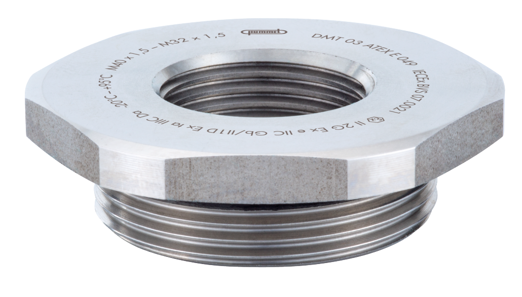 Reduzierung RSD-INOX-Ex mit O-Ring, Kabelverschraubung